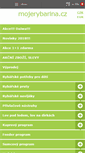 Mobile Screenshot of mojerybarina.cz
